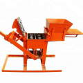 2-40  Interlocking clay pressed brick machine manual compressed earth block making machine
